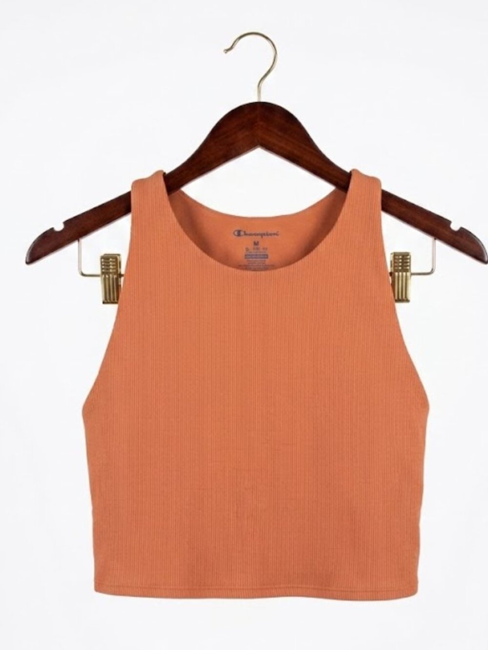 Champion Ribbed Active Cropped Tank Top - Size M